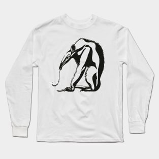 Vintage Giant Anteater by Marcus Behmer Long Sleeve T-Shirt